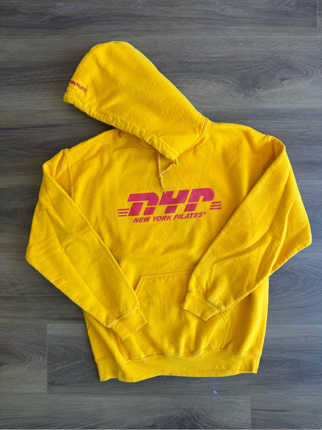 Yellow Logo Hoodie